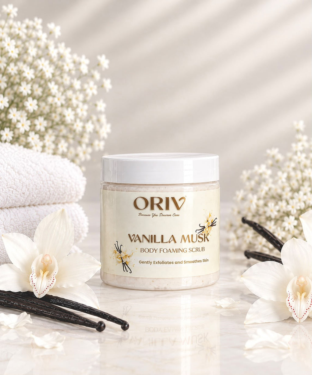 Body Foaming Scrub - Vanilla Musk